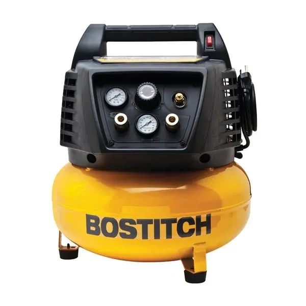 Bostitch BTFP02012 Air Compressor, 6 gal Tank, 120 V