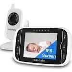 Video Baby Monitor with Camera and Audio 3.2Inch LCD Display Infrared Night Visi