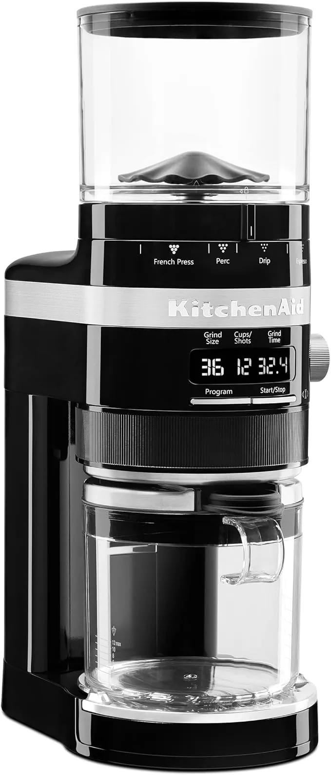 KitchenAid - Burr Coffee Grinder - Onyx Black