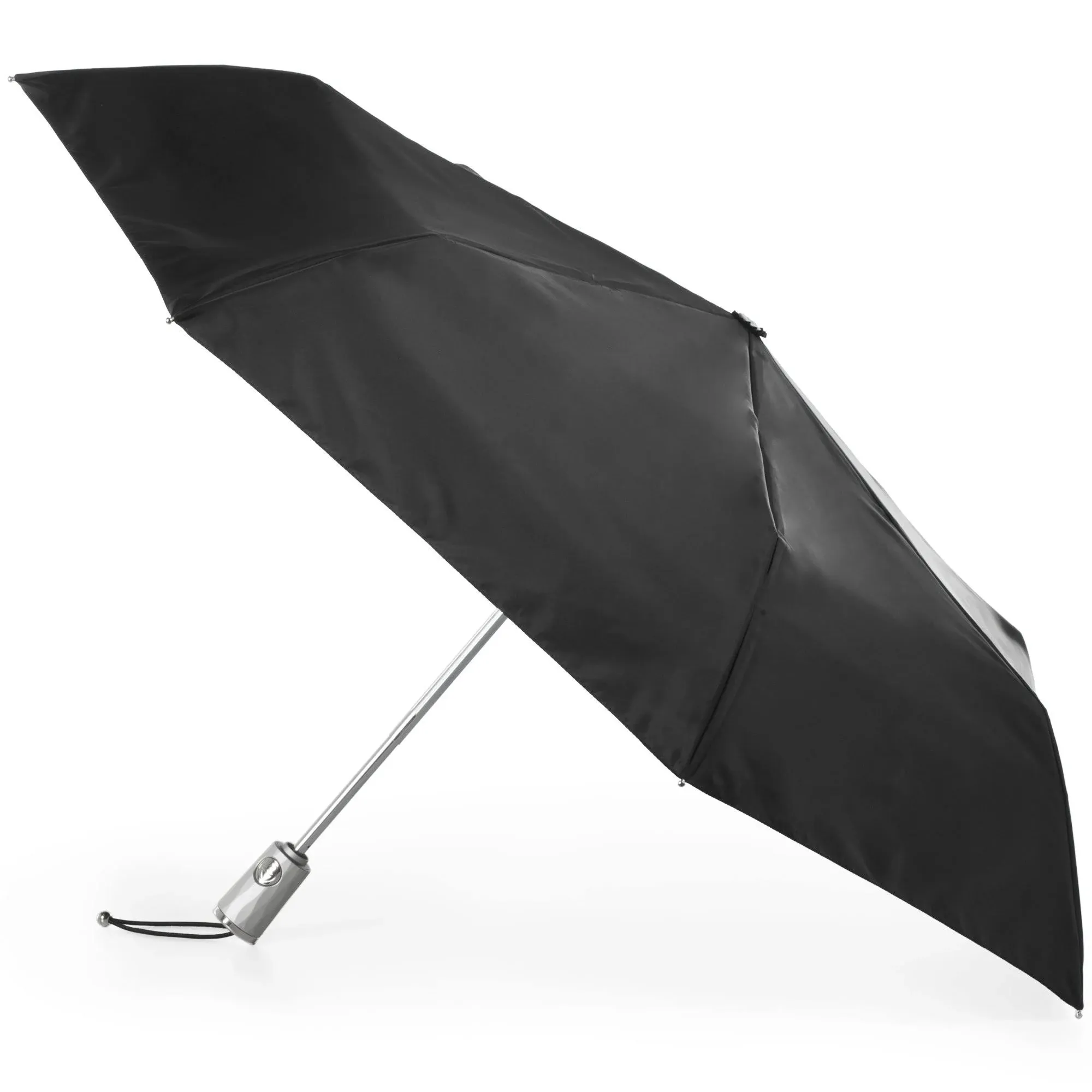 Totes Auto Open Close Umbrella, Black