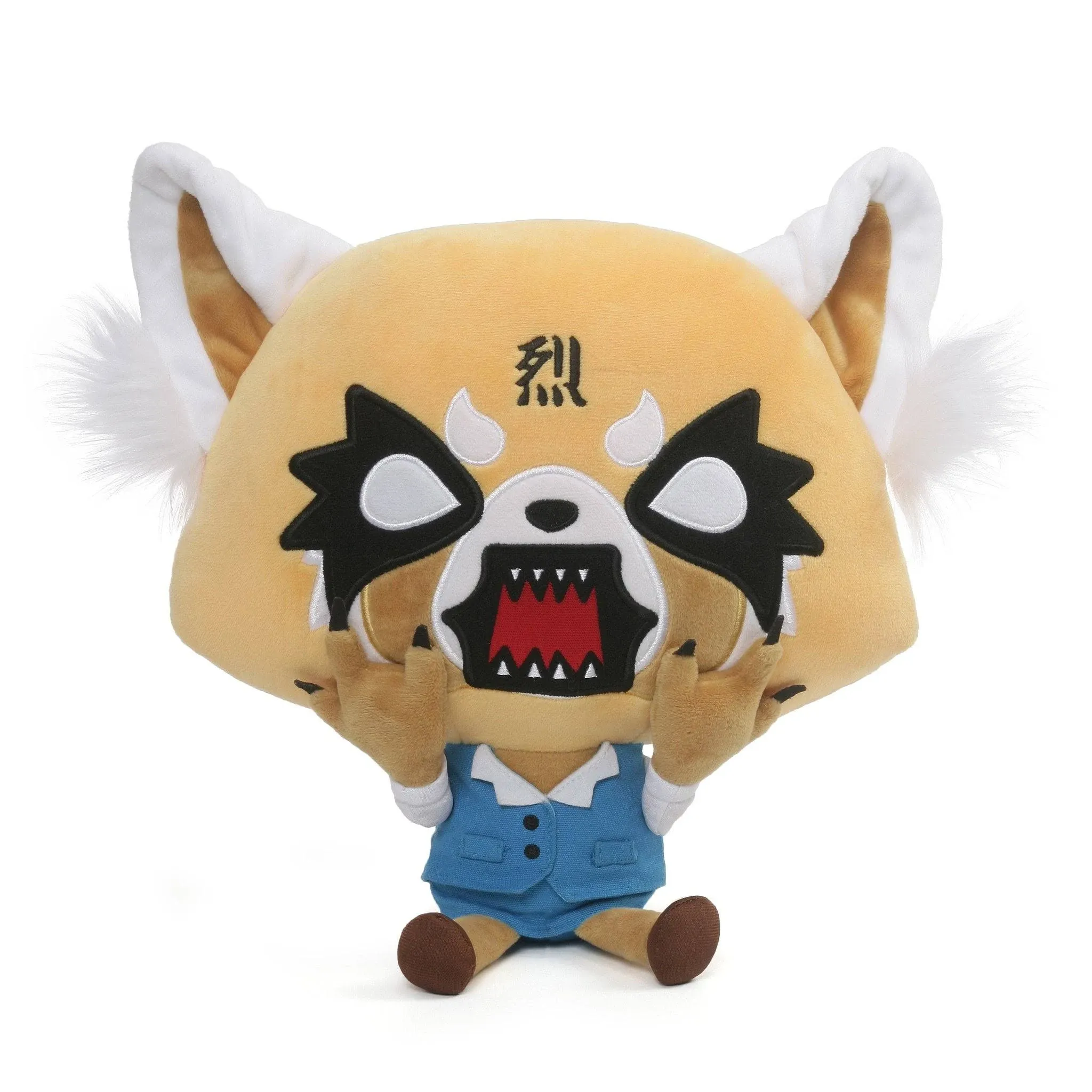 GUND Sanrio Aggretsuko Rage Plush Stuffed Animal Red Panda Netflix Original 7&#034;