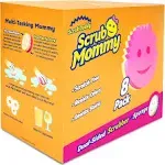 Scrub Daddy Scrub Mommy Variety Pack - Scratch-Free Multipurpose Dish Sponge - BPA Free & Made with Polymer Foam - Stain & Odor Resistant Kitchen Sponge (8 Count)