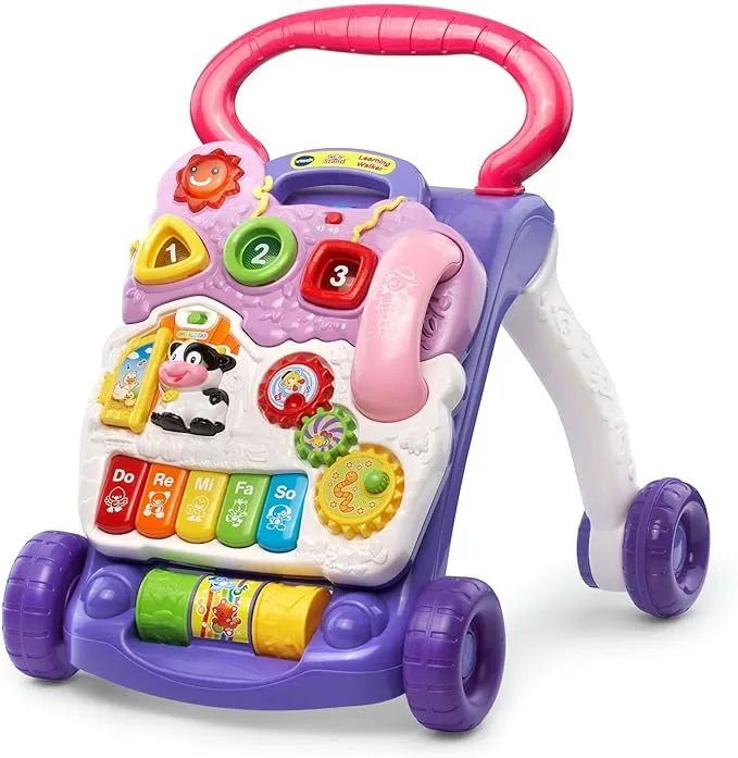 VTech Sit-to-Stand Learning Walker (Frustration Free Packaging), Lavender (Amazon Exclusive)