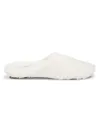 Sherpa faux-fur slippers