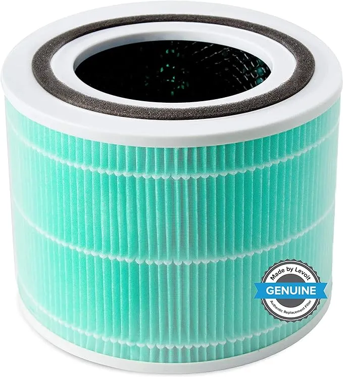 LEVOIT Core 300 Air Purifier Toxin Absorber Replacement Filter, 3-in-1 Filter, Efficiency Activated Carbon, Core300-RF-TX, 1 Pack, GreenLEVOIT Core 300 Air Purifier Toxin Absorber Replacement Filter, 3-in-1 Filter, Efficiency Activated Carbon, Core300-RF