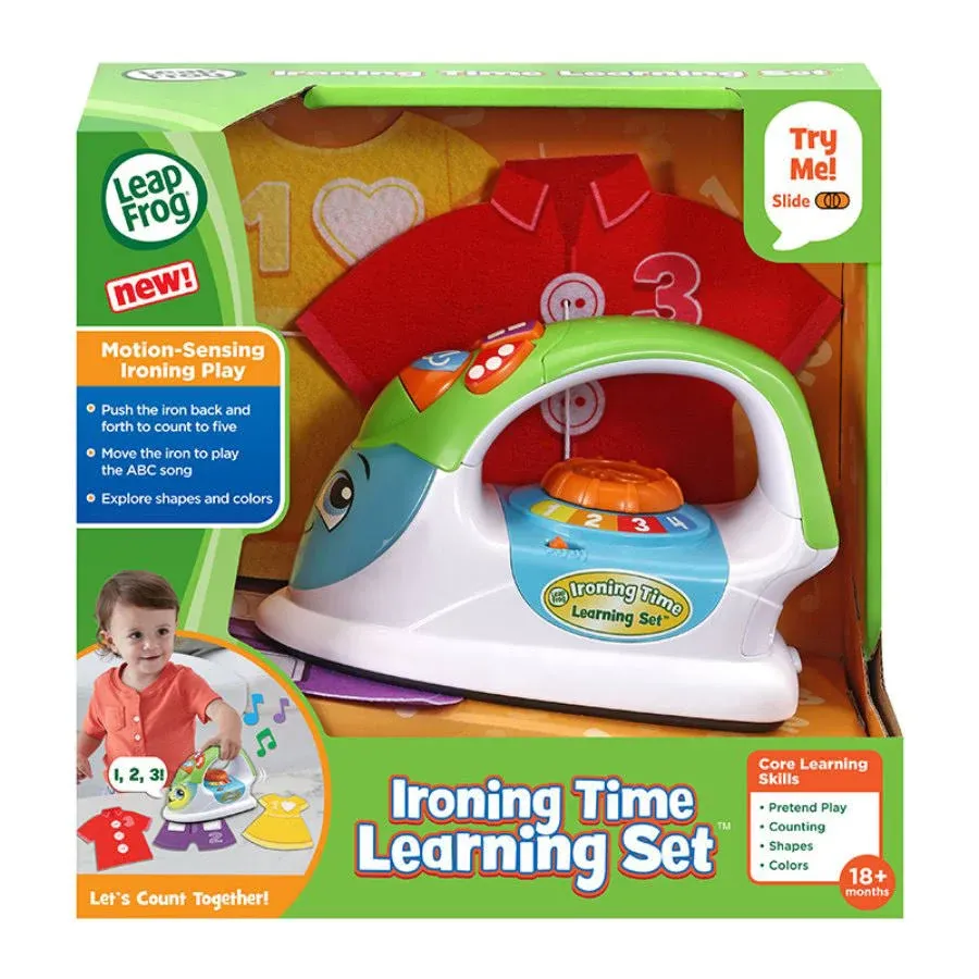 NEW/SEALED    LEAP FROG Ironing Time Learning Set 18+ months  Leap Frog