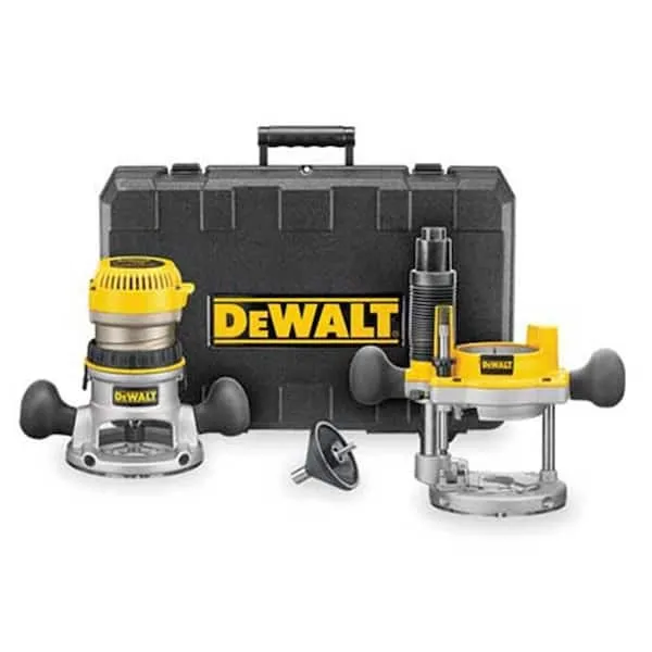 DeWalt DW616PK 1-3/4 HP Fixed Base & Plunge Router Combo Kit