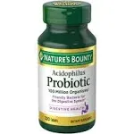 Nature's Bounty Acidophilus Probiotic - 120 Tablets