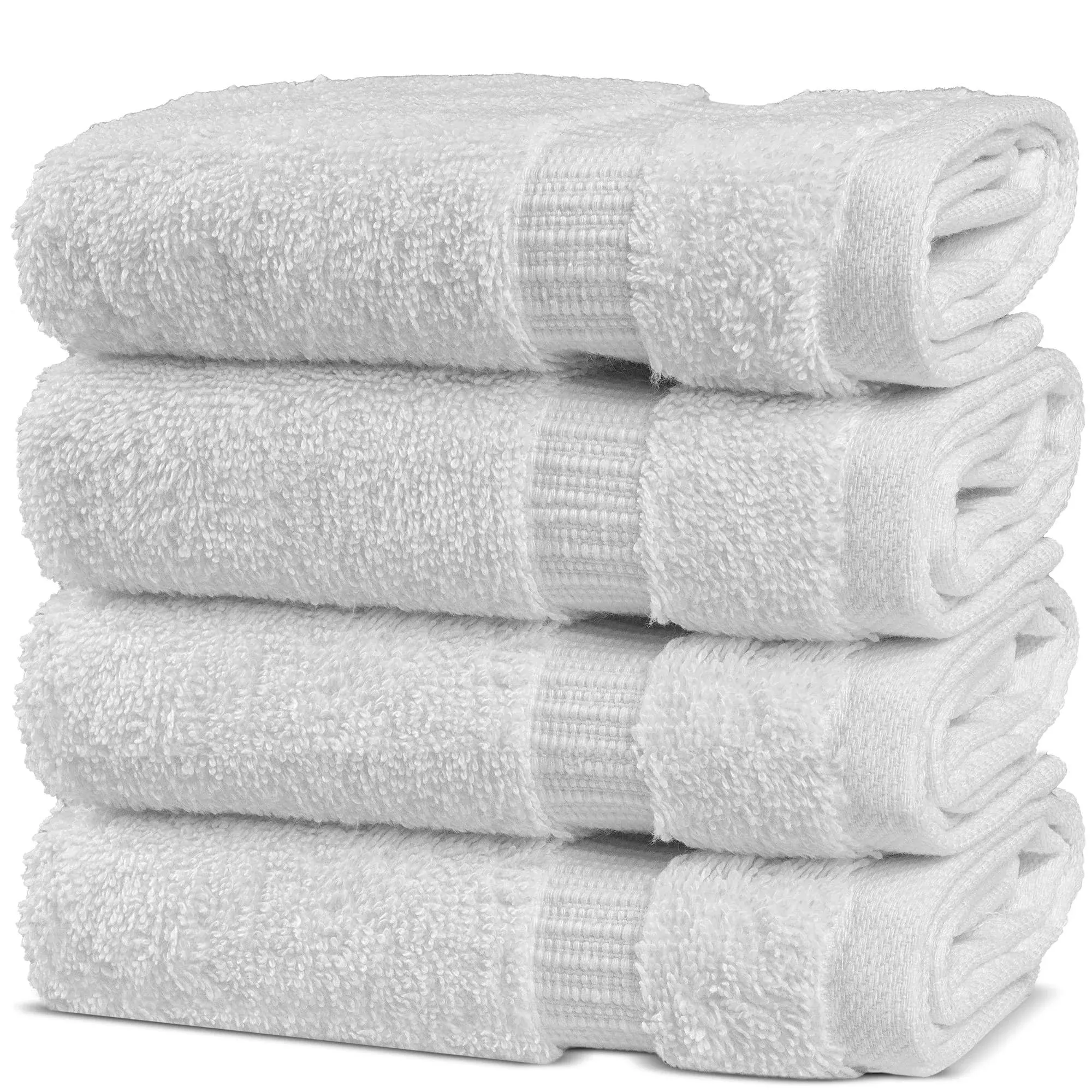 Chakir Turkish Linens | Hotel & Spa Quality 100% Cotton Premium Turkish Towels | Soft & Absorbent (6-Piece Hand Towels, Moss)