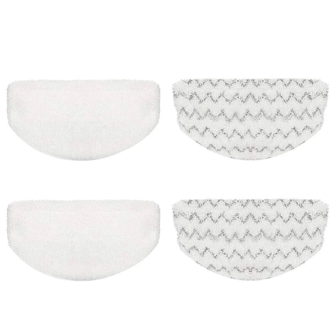 Wisorder 4 Pack Steam Mop Pads Replacement for Bissell Powerfresh Steam Mop 1940 1440 1544 1806 2075 Series, Model 5938 19402 19404 19408 19409 1940a