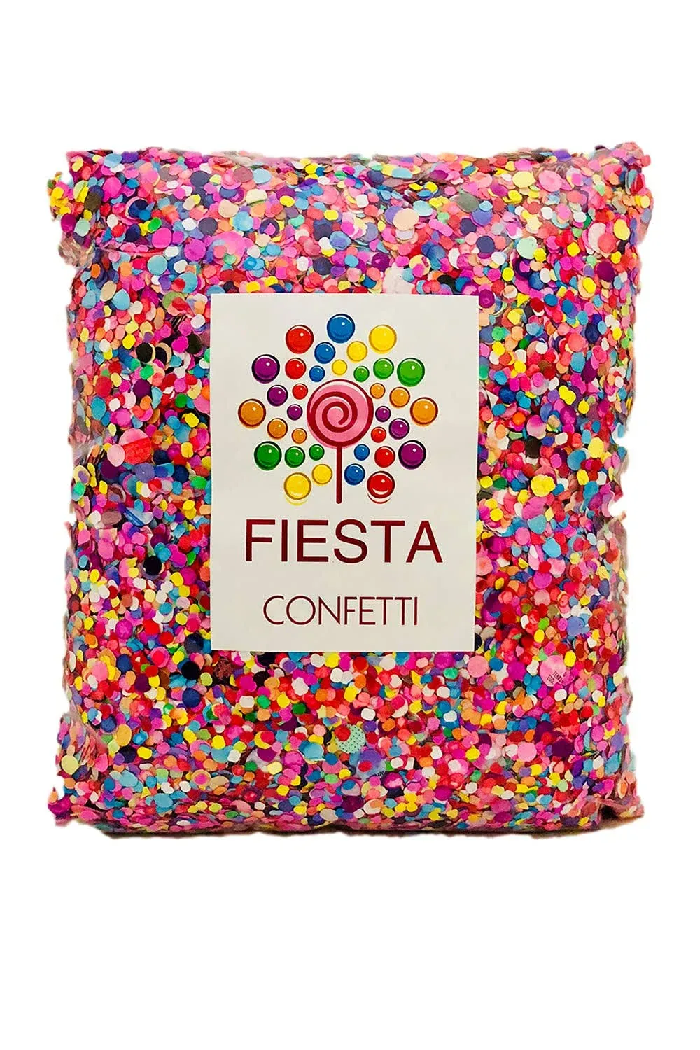 Fiesta Brands Fiesta Confetti.Value Mexican Colorful Paper Confetti. Jumbo Bag ...