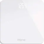 Digital Scale Step-On Bathroom Scale -  High Precision Body Weight Scale - 400 L