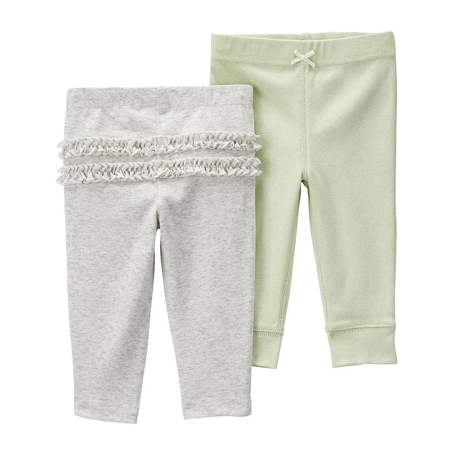 Carter's Baby Girls 2-Pack Pull-On Pants