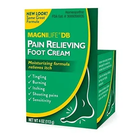 Magnilife Pain Relieving Foot Cream - 4.0 oz