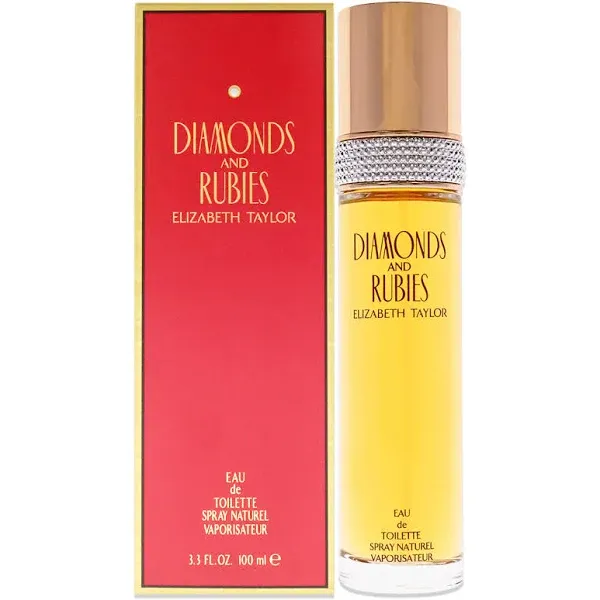 Diamonds and Rubies by Elizabeth Taylor for Women - 3.3 oz EDT Spray