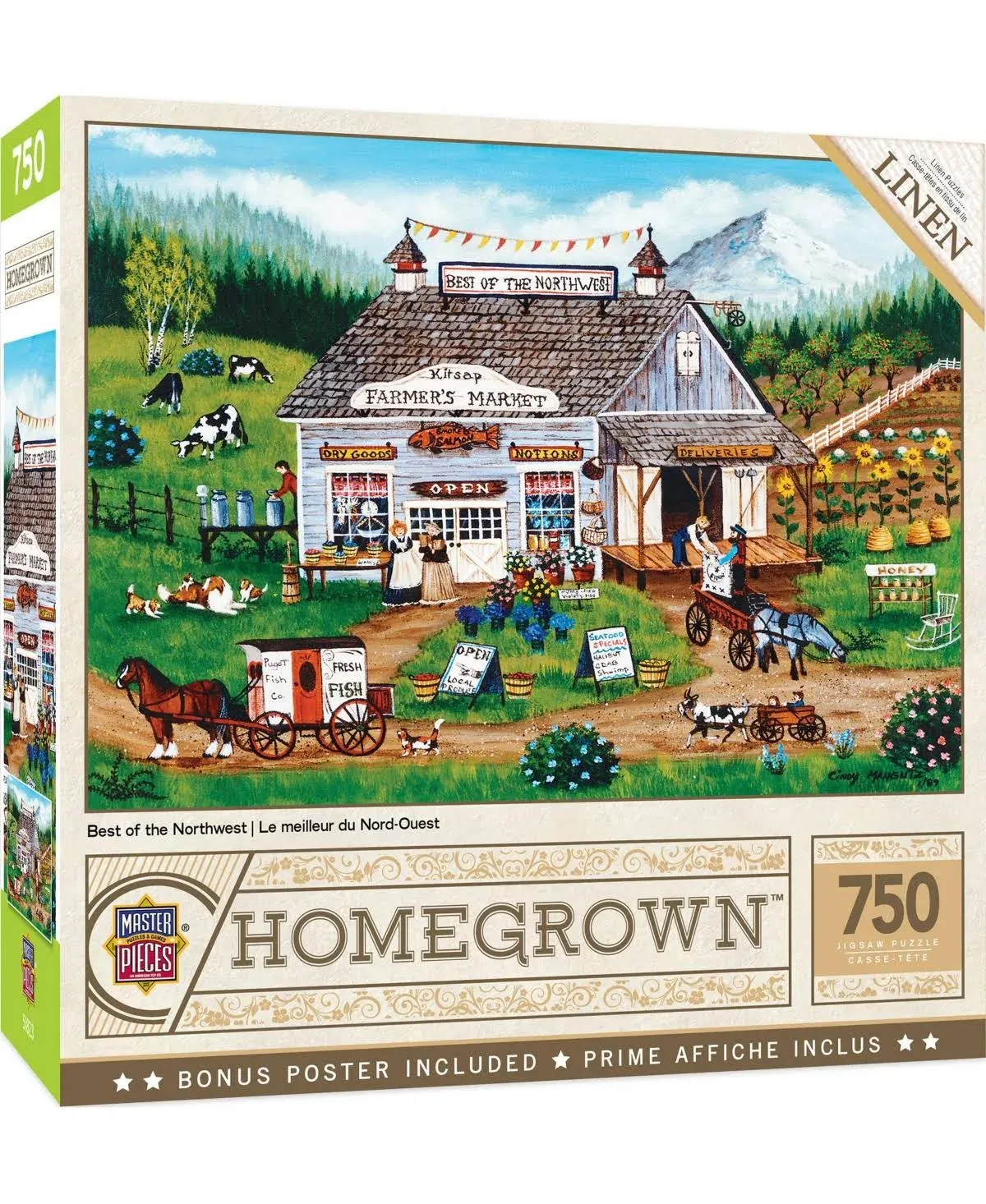 Masterpieces Homegrown Best of The Northwest 750 Piece Jigsaw Puzzle