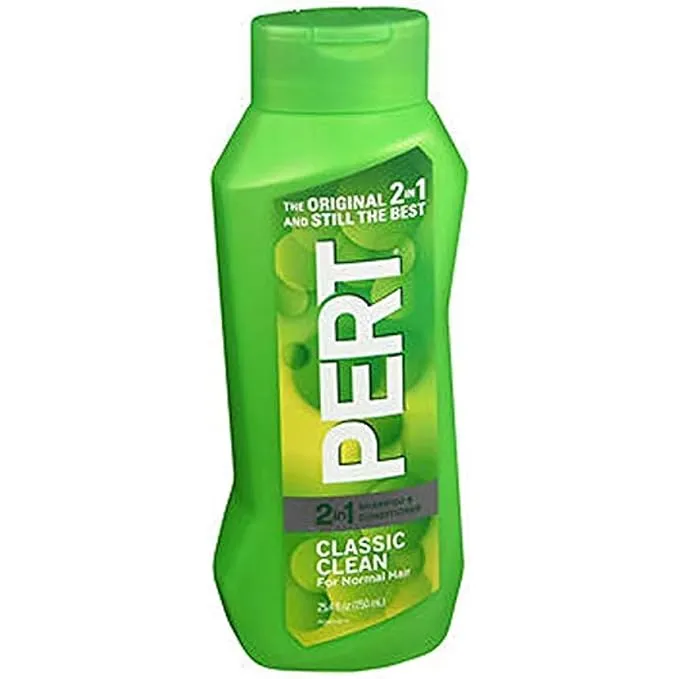 Pert Classic Clean 2 In 1, For Normal Hair, 25.4 Fl Oz (Pack of 2)