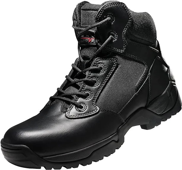 NORTIV 8 Men's Military Tactical Work Boots Hiking Motorcycle Combat Boots