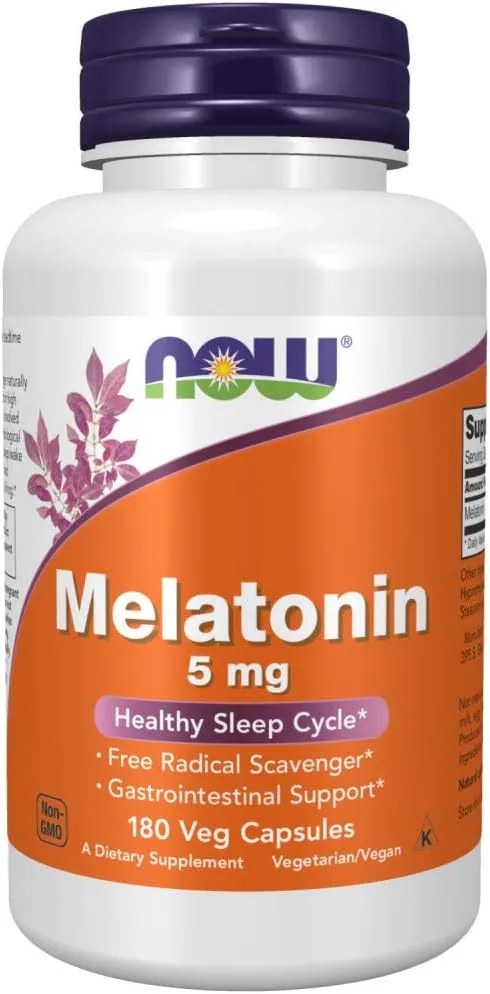 Now Melatonin 5 mg