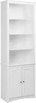 Tall Bookcase with 2 Shaker Doors