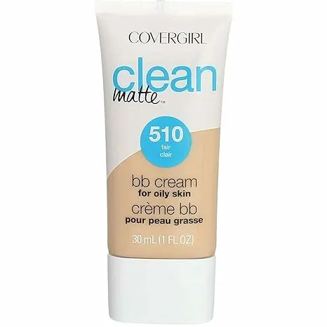 CoverGirl Clean Matte BB Cream, Fair 510 - 1 fl oz tube