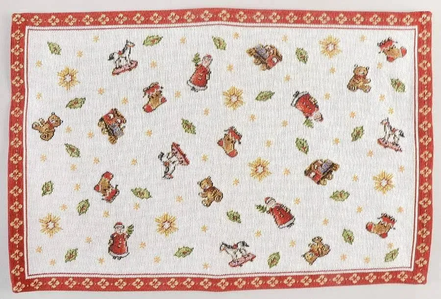 "Toy's Delight Embroidered Placemat"