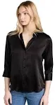 L'AGence Women's Dani Silk Charmeuse Blouse