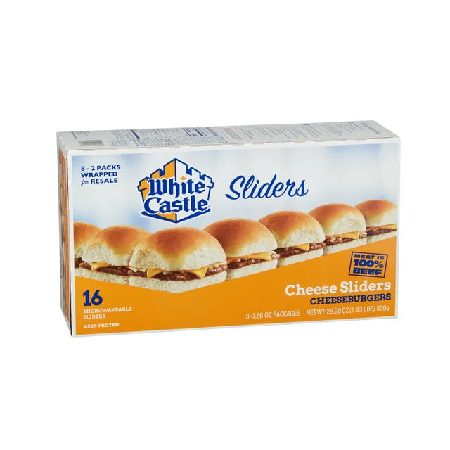 White Castle Cheeseburger Sliders