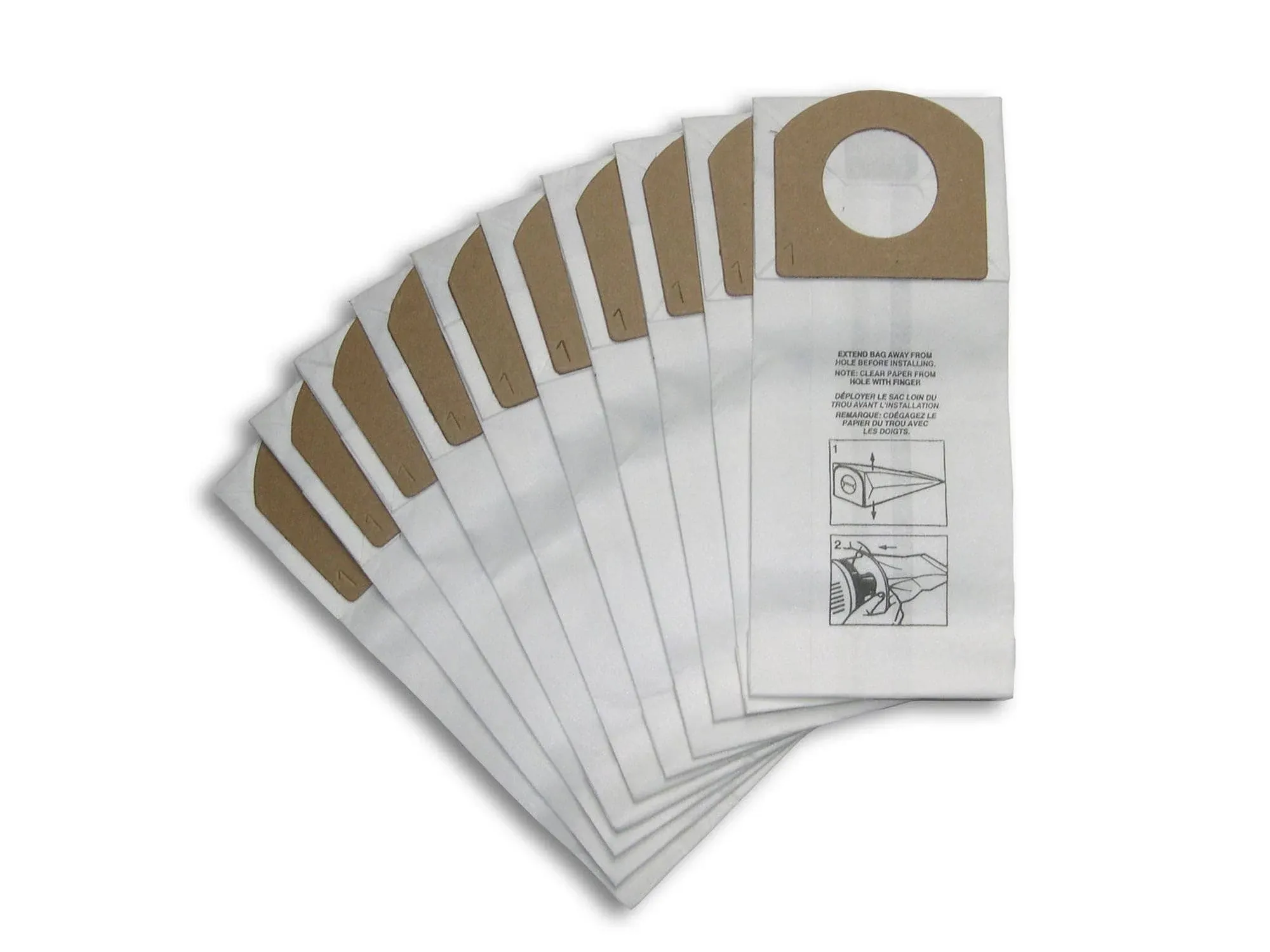 Dirt Devil Type G Vacuum Bags (10-Pack), 3010348001