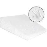 Milliard Bed Wedge Pillow with Memory Foam Top -Helps with Acid Reflux and Gerds, Reduce Neck and Back Pain, Snoring, and Respiratory Problems- Breathable and Washable Cover – 7.5 in