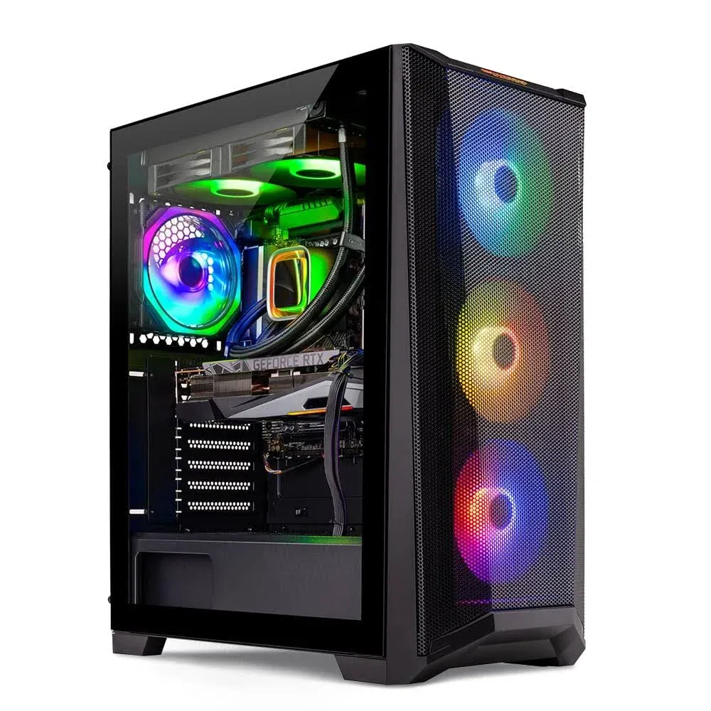 Skytech Gaming Chronos Gaming PC, Intel i9 12900K 3.2 GHz, RTX 4070, 1TB NVMe ...