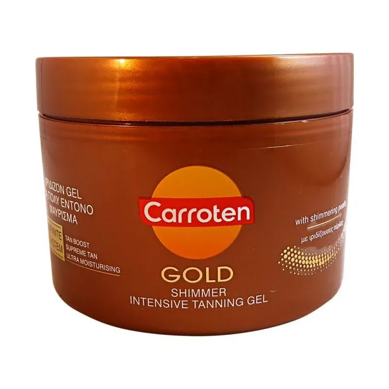 Carroten Gold Shimmer Tanning Gel SPF0 150 ml | 5 oz