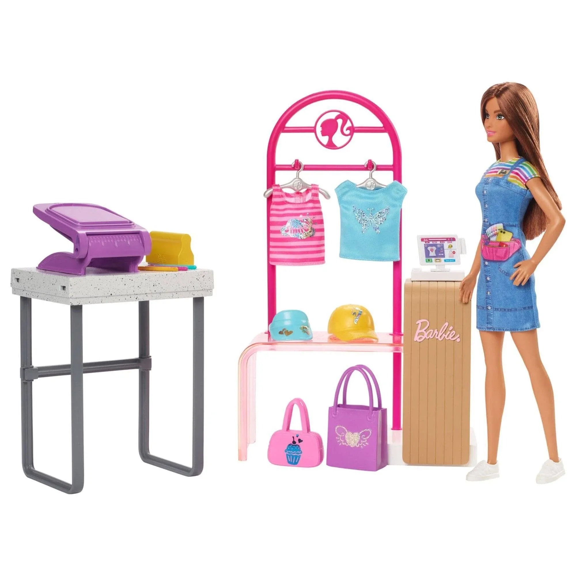 Barbie Make & Sell Boutique Playset