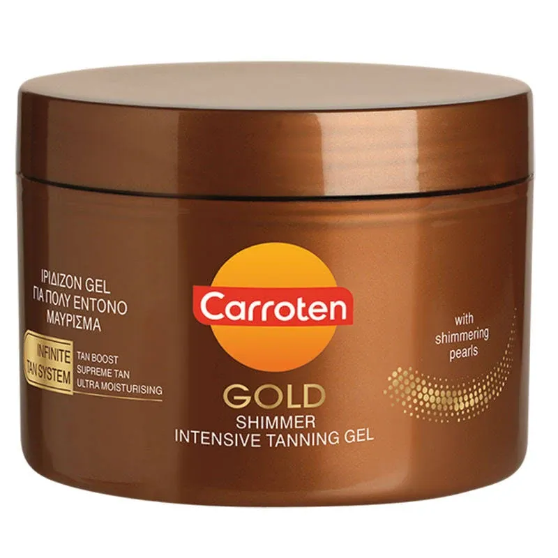 Carroten Gold Shimmer Tanning Gel SPF0 150 ml | 5 oz