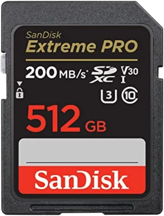 SanDisk Extreme PRO SDXC UHS-I Memory Card