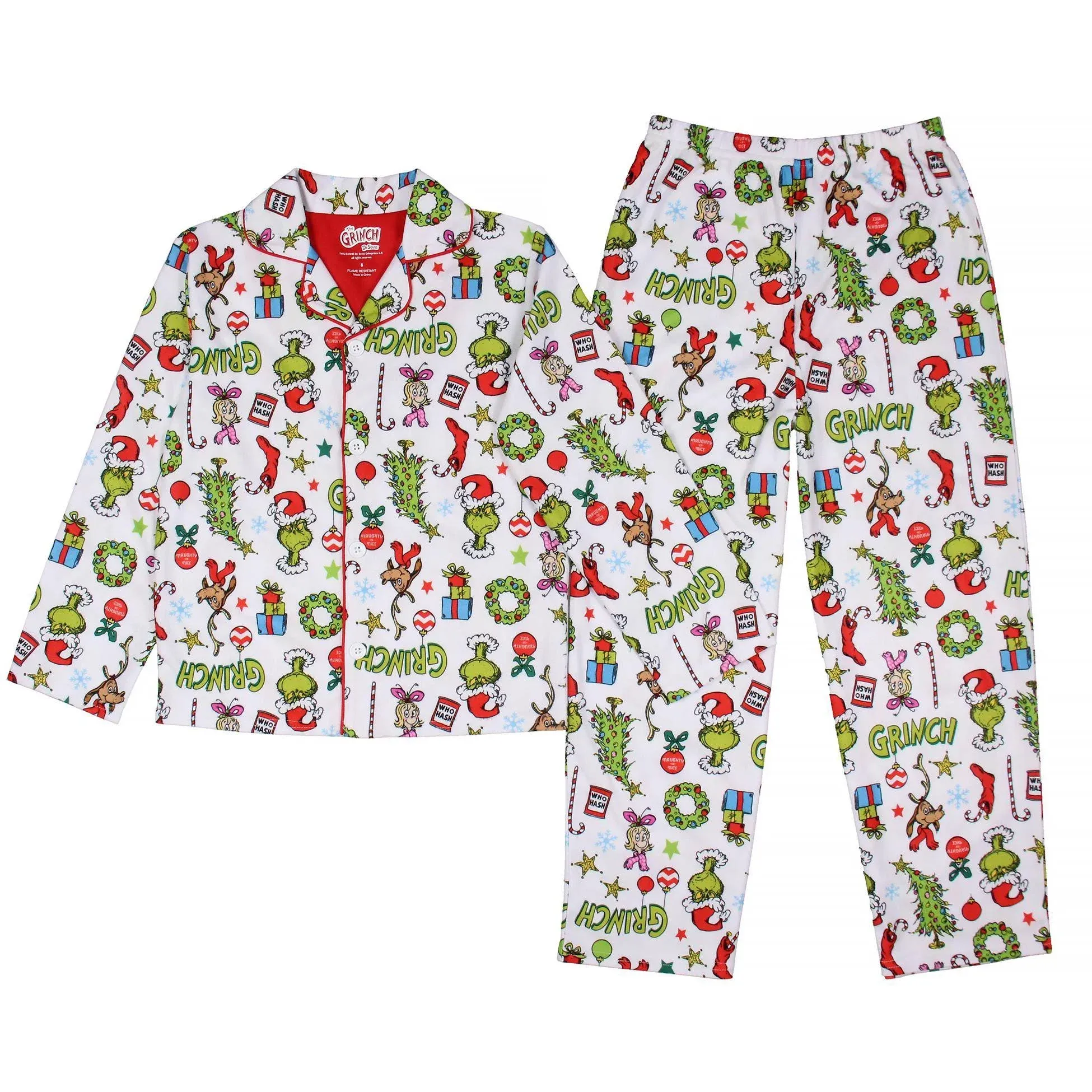 Dr. Seuss' The Grinch Pajama Set