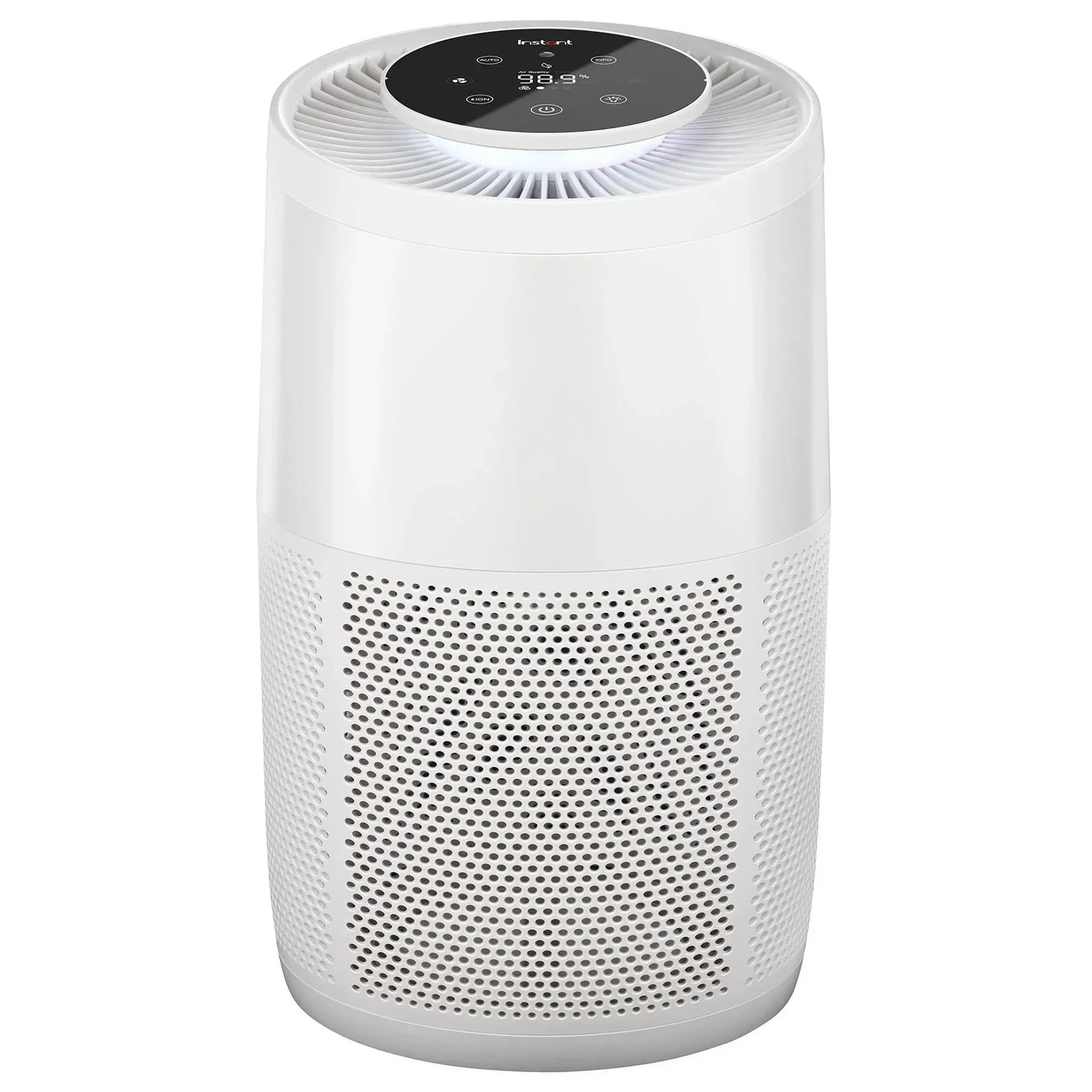 Instant HEPA Quiet Air Purifier, From the Makers of Instant Pot with Plasma Ion Technology for Rooms up to 630ft2; removes 99% of Dust, Smoke, Odors, Pollen & Pet Hair, for Bedrooms & Offices, Pearl