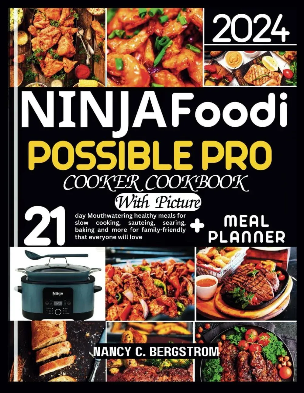 Ninja Foodi Possible Pro Cooker Cookbook: 21-day Mouthwatering Healthy Meals for ...