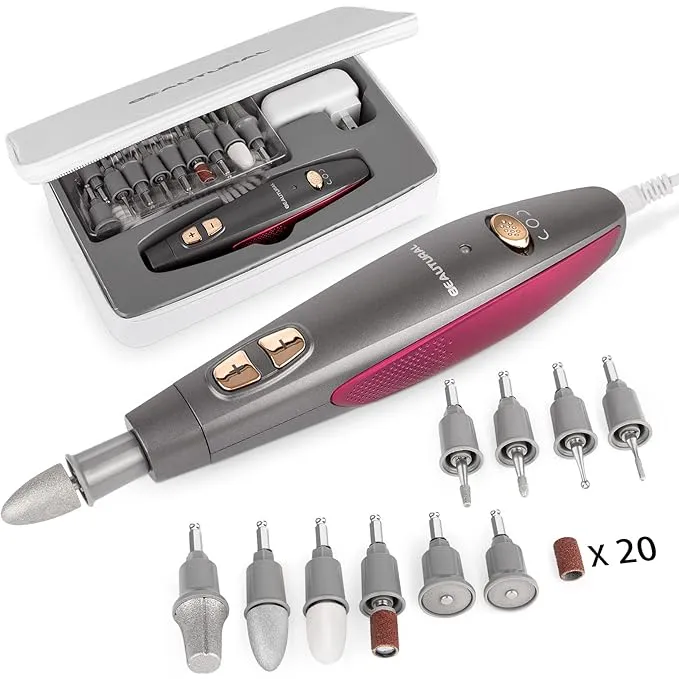 BEAUTURAL Electric Manicure and Pedicure Kit