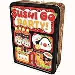 Sushi Go Party! - The Deluxe Pick & Pass Card Game by Gamewright, Multicolored