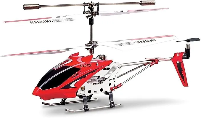 Syma S107/S107G R/C Helicopter with Gyro- Red