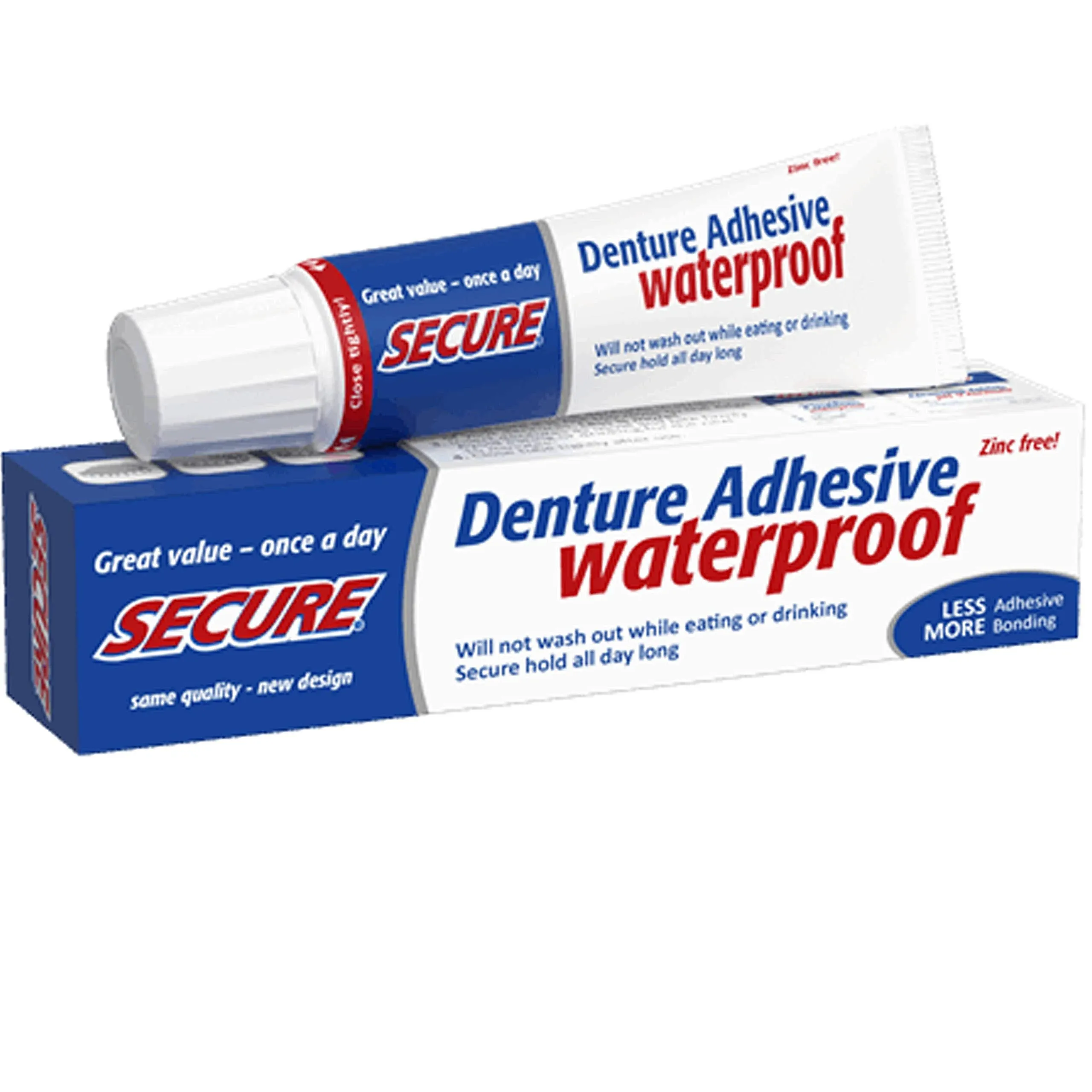 Secure Denture Adhesive - 1.4 oz