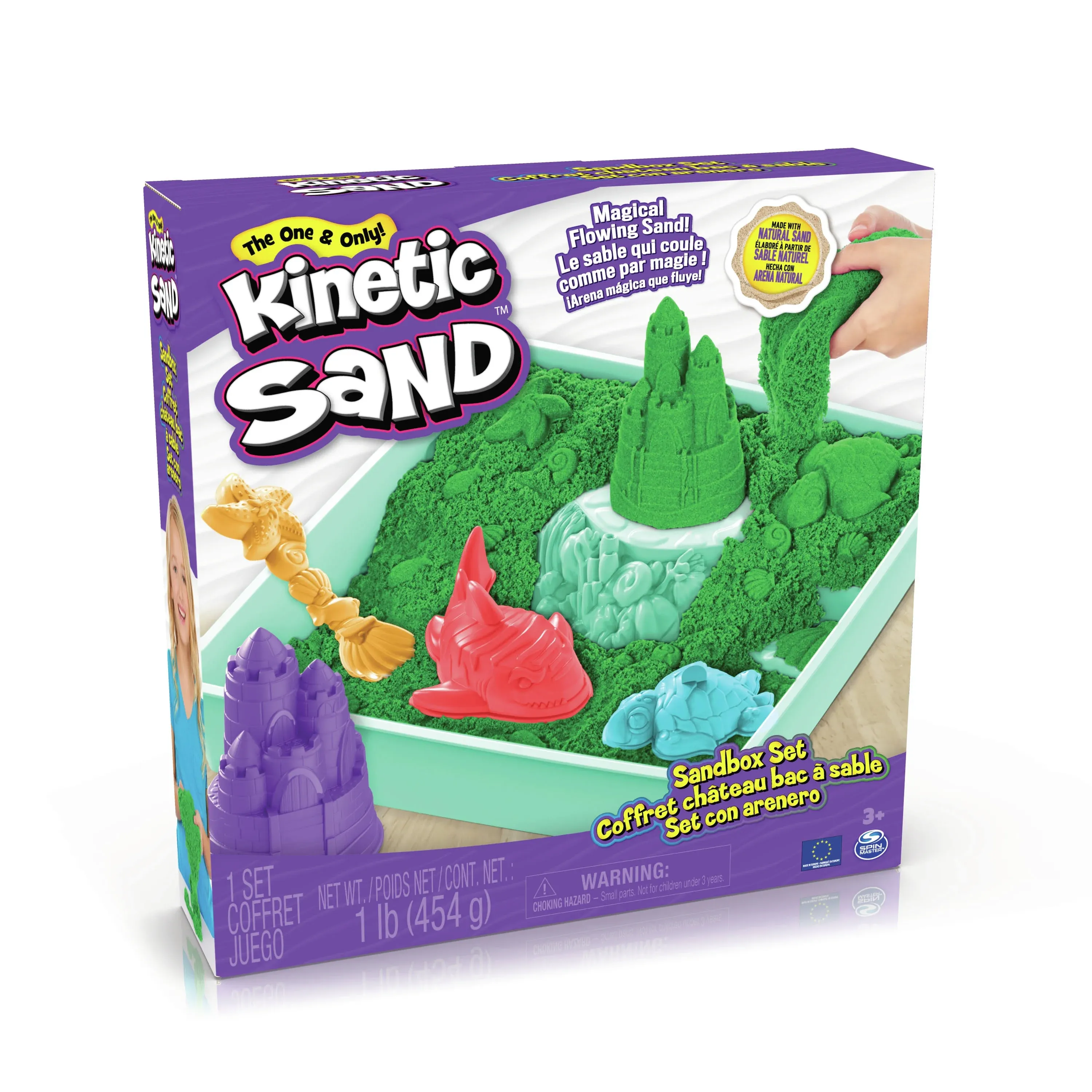 Kinetic Sand Sandbox Set