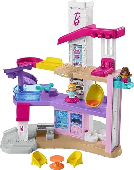 Fisher-Price HKB80 Barbie Little Dreamhouse Playset by Little People