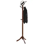 VASAGLE Free Standing Hall Coat Tree with 10 Hooks