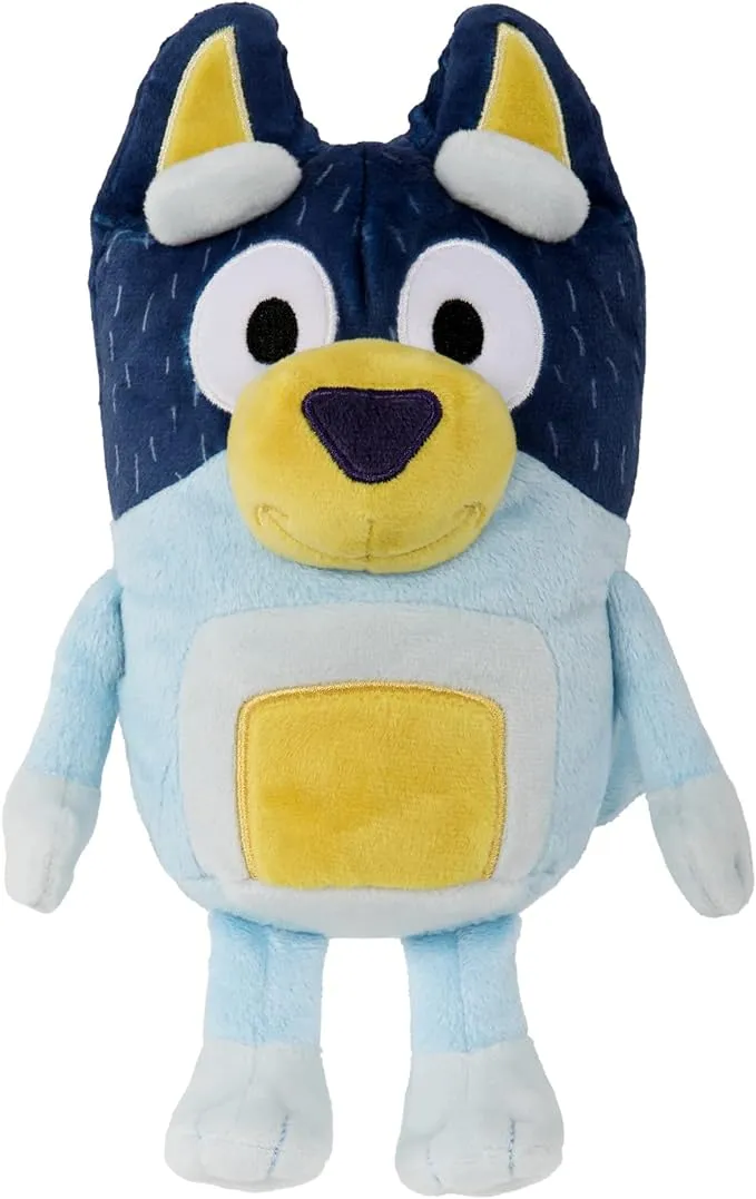 Bluey Talking Bandit (Dad) 14" Talking Plush Bandit Plush Toy with 9 Phrases Theme Song