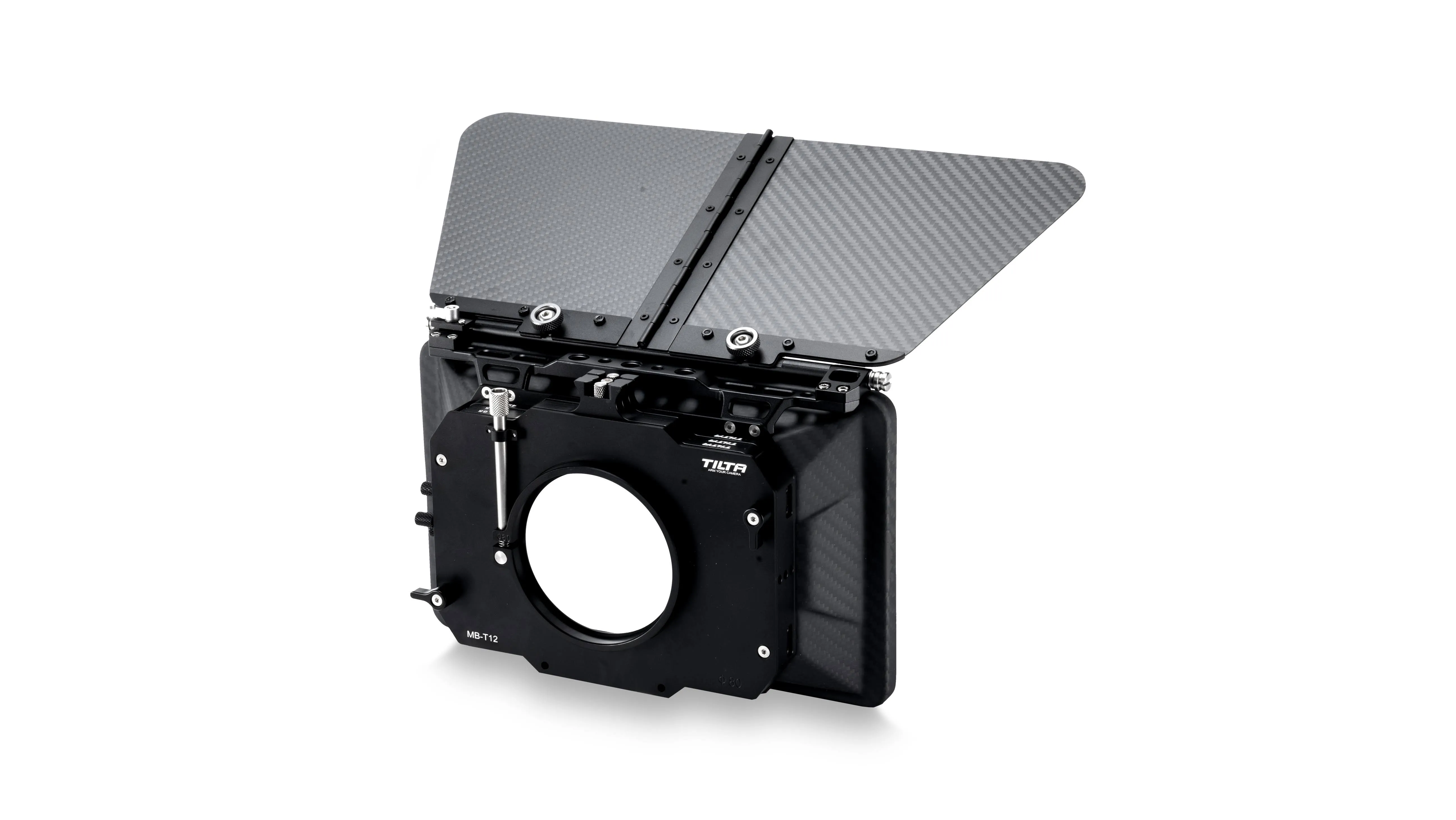 Tilta 3-Stage 4 x 5.65" Carbon Fiber Clip-On Matte Box MB-T12-M