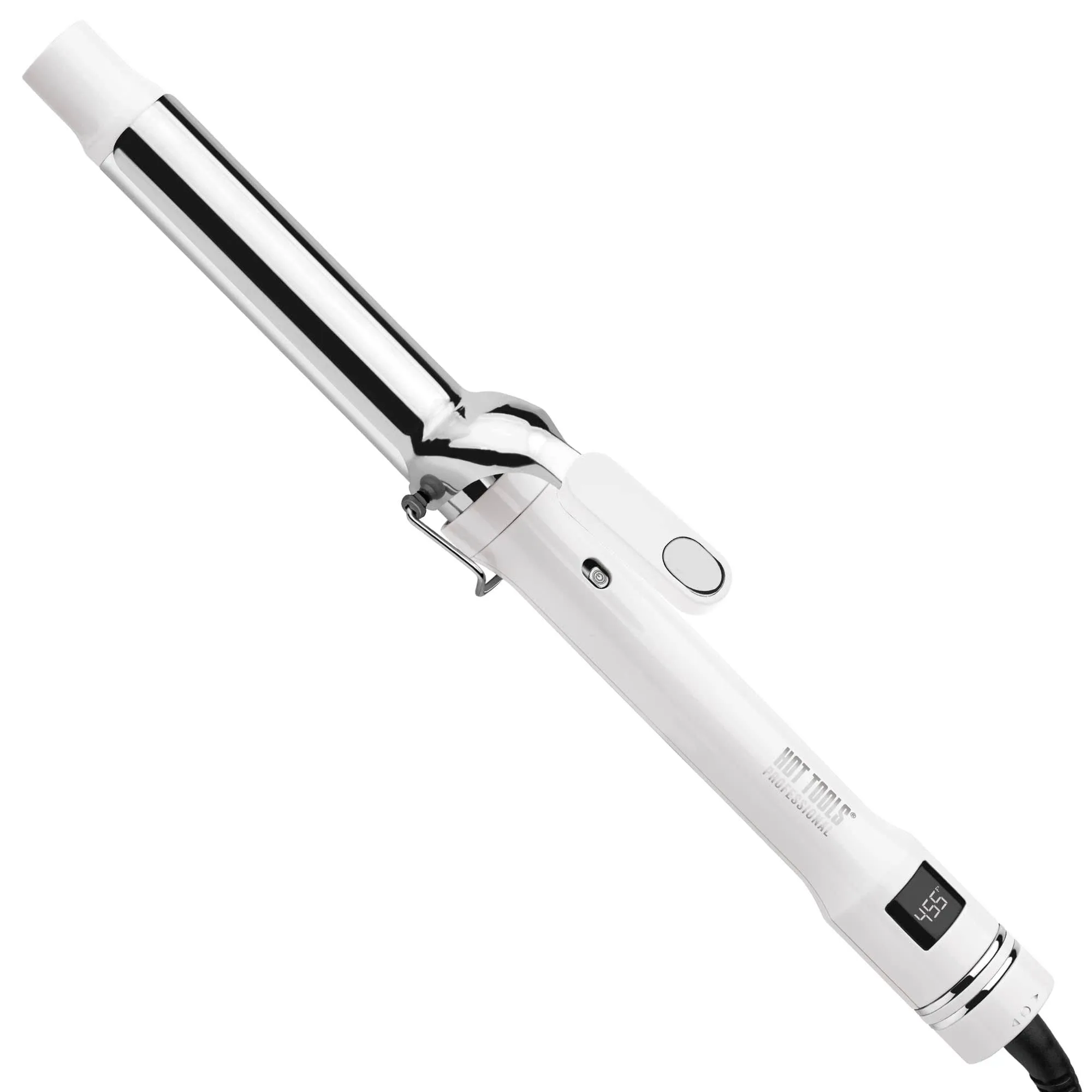 Hot Tools White Gold 1" Digital Curling Iron