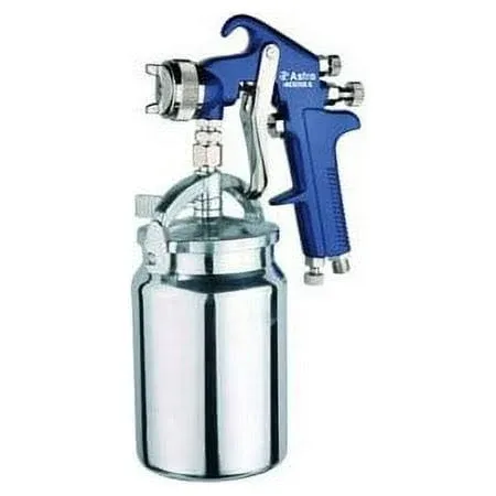 Astro Pneumatic Auto Paint Spray Gun with 1.8mm Nozzle &amp; 1 qt Dripless Cup 4008