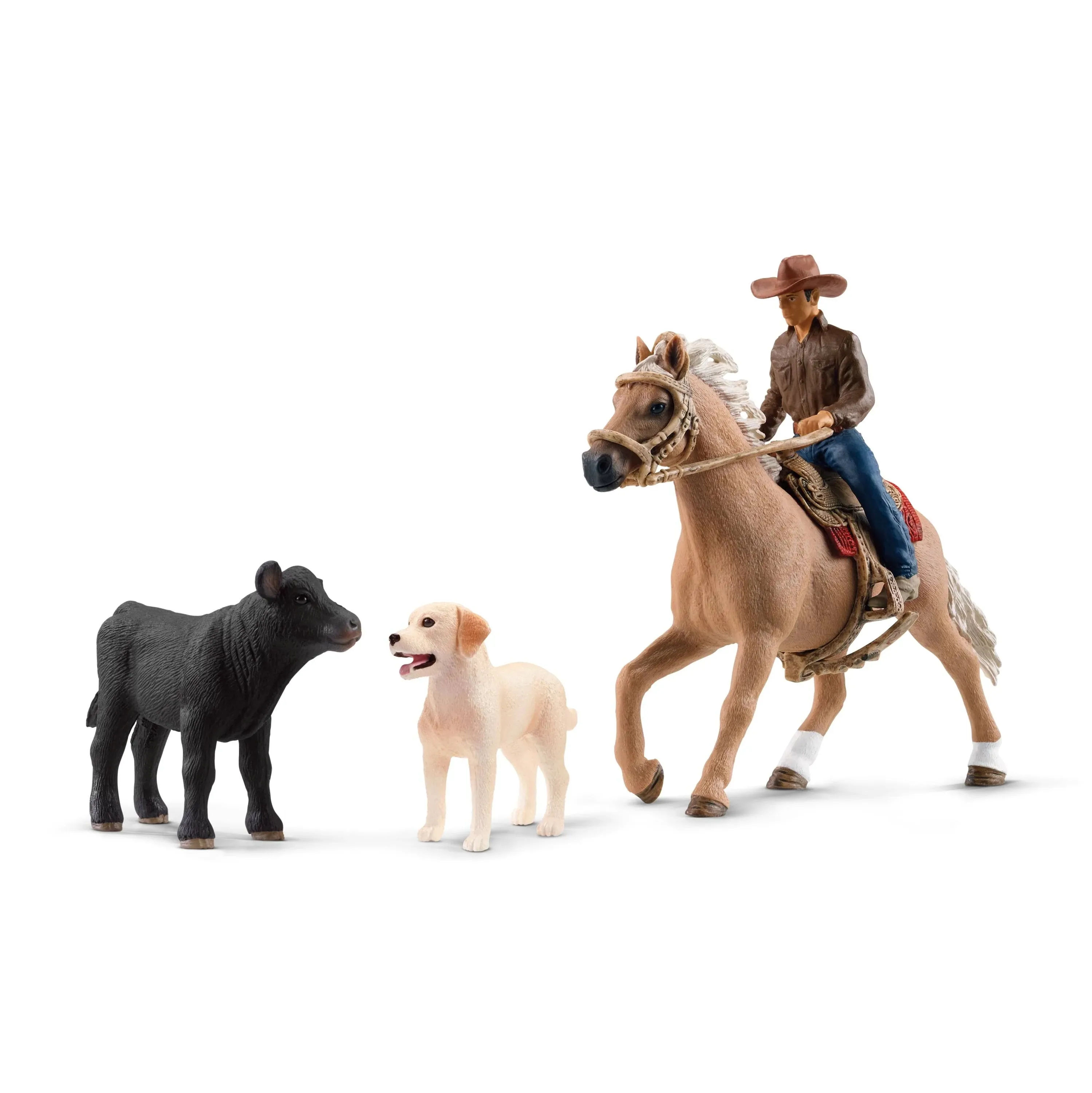 Schleich Farm World Western Riding Adventures Playset - 6 Pieces